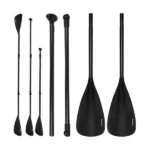 Állítható 2 az 1 SUP/kajak evező, 4 részes, 163-229 cm, fekete