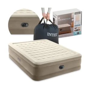 Intex felfújható dupla matrac beépített elektromos pumpával 203×152×46 cm
