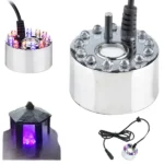 Ultrahangos ködgenerátor ionizátor RGB LED világítással, 24 V, 25 W