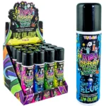 Neon krétaspray 150 ml, UV-fényben világít, könnyen lemosható