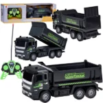 RC billenős dömper, 2.4 GHz, 19 cm, elemes játékautó gyermekeknek
