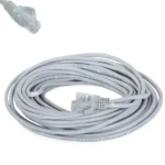 UTP Cat5e RJ45 hálózati patch kábel, 15 m, szürke