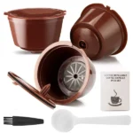 3 db újratölthető Dolce Gusto kávékapszula szett 9 g kapacitással, mérőpohárral
