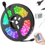 RGB LED szalag SMD 5050 4,5 m IP65 távirányítóval