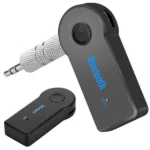 Bluetooth zenevevő adapter 3,5 mm AUX minijack, beépített mikrofon