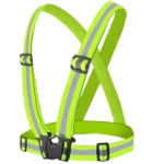 Univerzális fényvisszaverő hám mellény élénkzöld, állítható