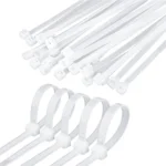 Fehér nylon kábelkötegelő 2,5×100 mm – 100 db