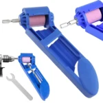 Hordozható fúrószár-élező 2–12,5 mm-es szárakhoz, fúrógép adapter