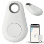 Bluetooth kulcskereső okos kulcstartó, fehér, iOS/Android, 25 m