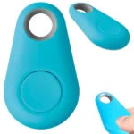 Bluetooth kulcskereső kulcstartó, telefonkereső, 25 m, iOS/Android, kék