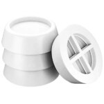 Mosógéphez való fehér rezgéscsillapító alátét, 4 db, Ø65 mm