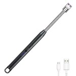 USB-s, akkumulátoros, 360°-ban hajlítható plazmagyújtó, 25,5 cm