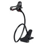 Univerzális hajlékony telefon- és tablet-tartó, 60 cm-es kar, asztali csíptető