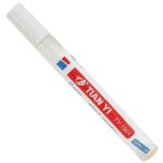 Fehér fuga felújító marker, 2-4 mm heggyel, vízálló, gyors száradás