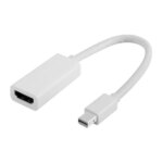 Mini DisplayPort (Thunderbolt) – HDMI adapter, Full HD 1080p, 24 cm, fehér
