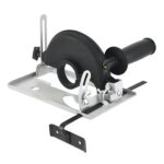 Vágásvezető adapter sarokcsiszolóhoz 115/125 mm, 0-45° szög, 0-40 mm mélység