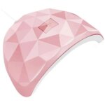 UV LED körömlámpa 54 W, 18 LED, rózsaszín, USB, 60/120 s időzítő