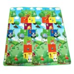 Mosható EVA habszivacs oktató játszószőnyeg 190×175 cm, kétoldalas