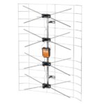 Szélessávú UHF/VHF rácsos TV antenna erősítő nélkül, kültéri