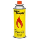 Alpen Camping menetes gázpatron 400 ml, izobután, EN417, -10–40 °C