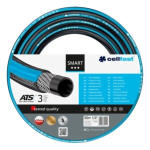 Cellfast Smart ATS 1/2" 50 m 3-rétegű, csavarodásmentes kerti locsolótömlő