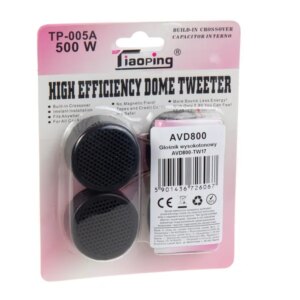 Autós magassugárzó hangszóró pár Alda TW-17, 200 W, 4 Ω, 34 mm