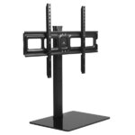 Univerzális TV-asztali állvány 32–75”-ig, 40 kg, VESA 600×400, forgatható