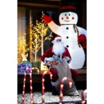 Prémium 10 részes Mikulás-jelmez, piros velúr, univerzális méret