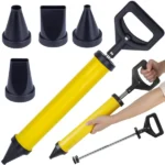 Kézi habarcs- és ragasztó kinyomó pumpa, 61 cm, 4 cserélhető fúvóka