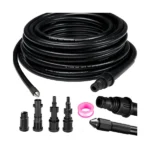 Ruhhy 15 m csőtisztító magasnyomású tömlő, 4 adapterrel, 138 bar