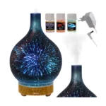 Ultrahangos aroma diffúzor és párásító, 200 ml, 14 LED fény, Ruhhy