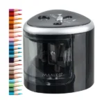 Maaleo dupla lyukú elemes elektromos ceruzahegyező, cserélhető pengék