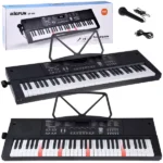 61 billentyűs szintetizátor fa-hatású billentyűkkel, LCD, mikrofon, 200 hang