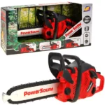 Gyerek játék láncfűrész hang- és láncmozgással, 37 cm