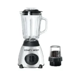 2 az 1-ben üveg turmixgép és daráló, 800 W, 1,5 l, 5 fokozat