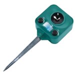 Ultrahangos állatriasztó PIR mozgásérzékelővel, kültéri, 18 m hatótáv