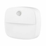 Vezeték nélküli melegfehér (3000K) LED éjjeli lámpa PIR érzékelővel, 3×AAA