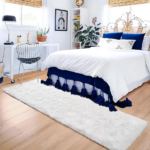 Bolyhos, sűrű szálú shaggy plüss szőnyeg nappaliba 120×80 cm