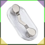 Mágneses klipsz ruhára szemüveg, fülhallgató vagy belépőkártya rögzítéséhez