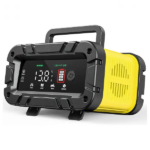 Mikroprocesszoros akkumulátortöltő és indítóbooster 12/24V 10A LiFePO4/AGM