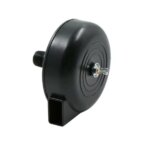 3/8"-os kompresszor levegőszűrő, 15 mm csonk, fekete műanyag