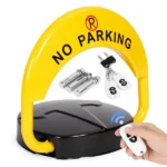 Összecsukható parkolóőr 40 cm távirányítóval, kulccsal és riasztóval