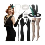 Dámakosztüm 9 részes készlet – elegáns jelmezszett