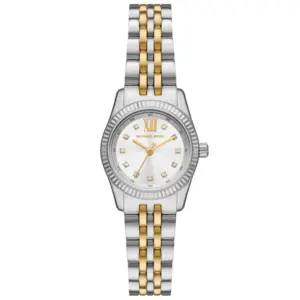 Michael Kors Lexington női karóra 26 mm ezüst-arany, cirkóniás