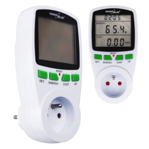 GreenBlue GB202 digitális fogyasztásmérő wattmérő LCD 3600 W