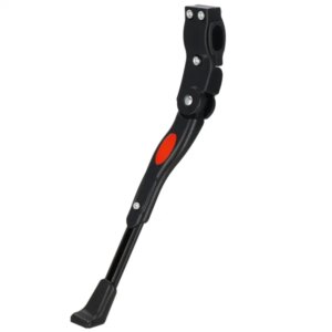 Állítható alumínium kerékpárkitámasztó, fekete, 33,5–39 cm