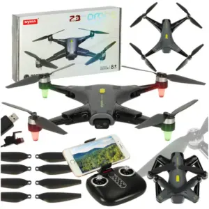Syma Z3PRO távirányítós drón HD Wi-Fi kamerával, 2,4 GHz, fekete