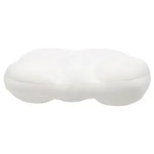 Antiallergén ortopéd párna, 45 × 30 × 11 cm, fehér