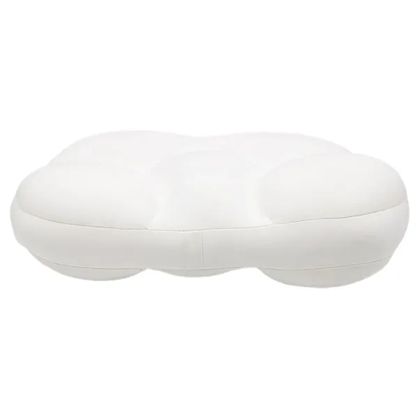Antiallergén ortopéd párna, 45 × 30 × 11 cm, fehér