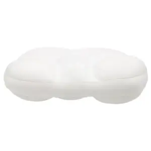Antiallergén ortopéd párna, 45 × 30 × 11 cm, fehér